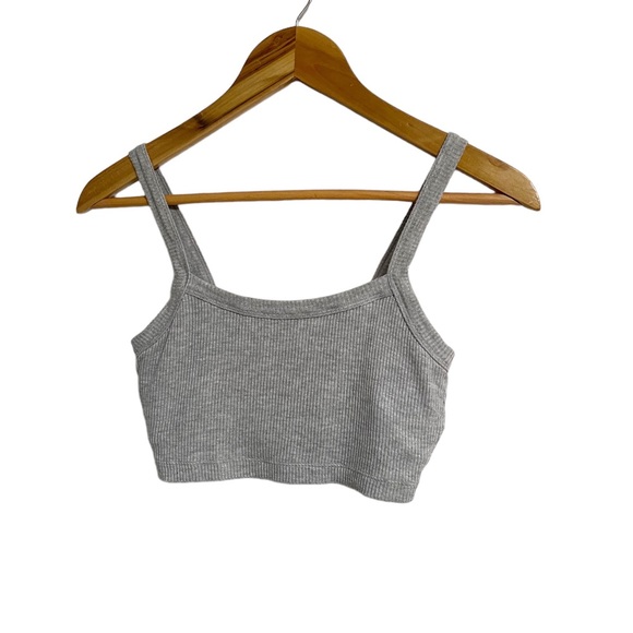 ALO Yoga Tops - Alo Yoga Ribbed Crop Whisper Bra Tank